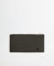 Black long leather wallet