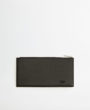 Black long leather wallet