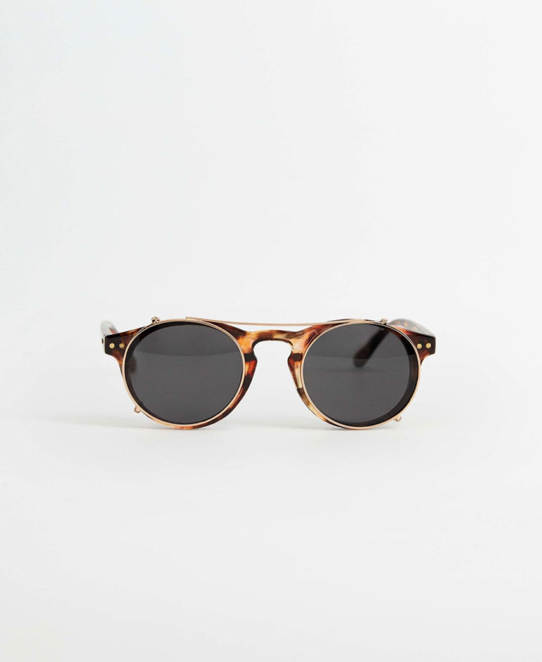 Leonard rounded sunglass