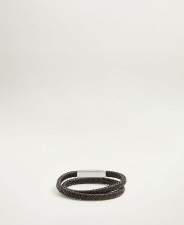 MNG leather bracelet