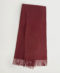 Red Fringe Scarf